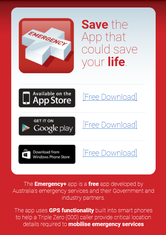 emergency app